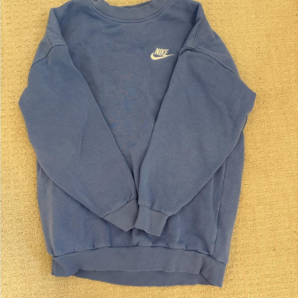 Nike kids Classic Blue Crewneck Sweater